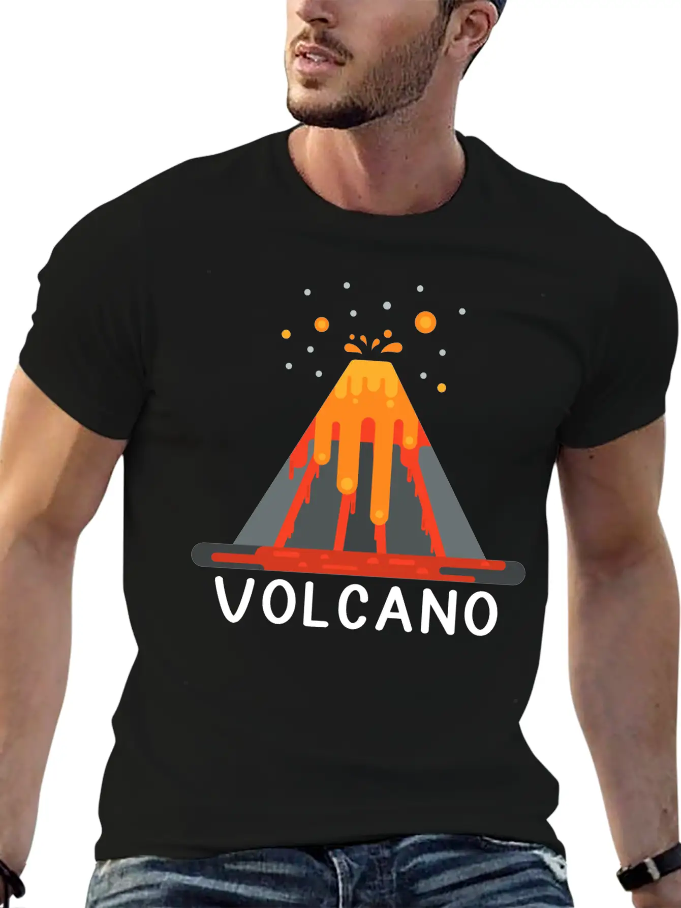 Volcano Volcanoes Volcano Lover Shirt Funny Volcan Classic Fit Graphic Tee For Daily Comfort – Unisex Cotton Shirt