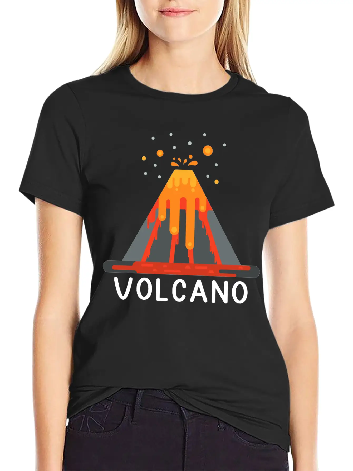 Volcano Volcanoes Volcano Lover Shirt Funny Volcan Classic Fit Graphic Tee For Daily Comfort – Unisex Cotton Shirt