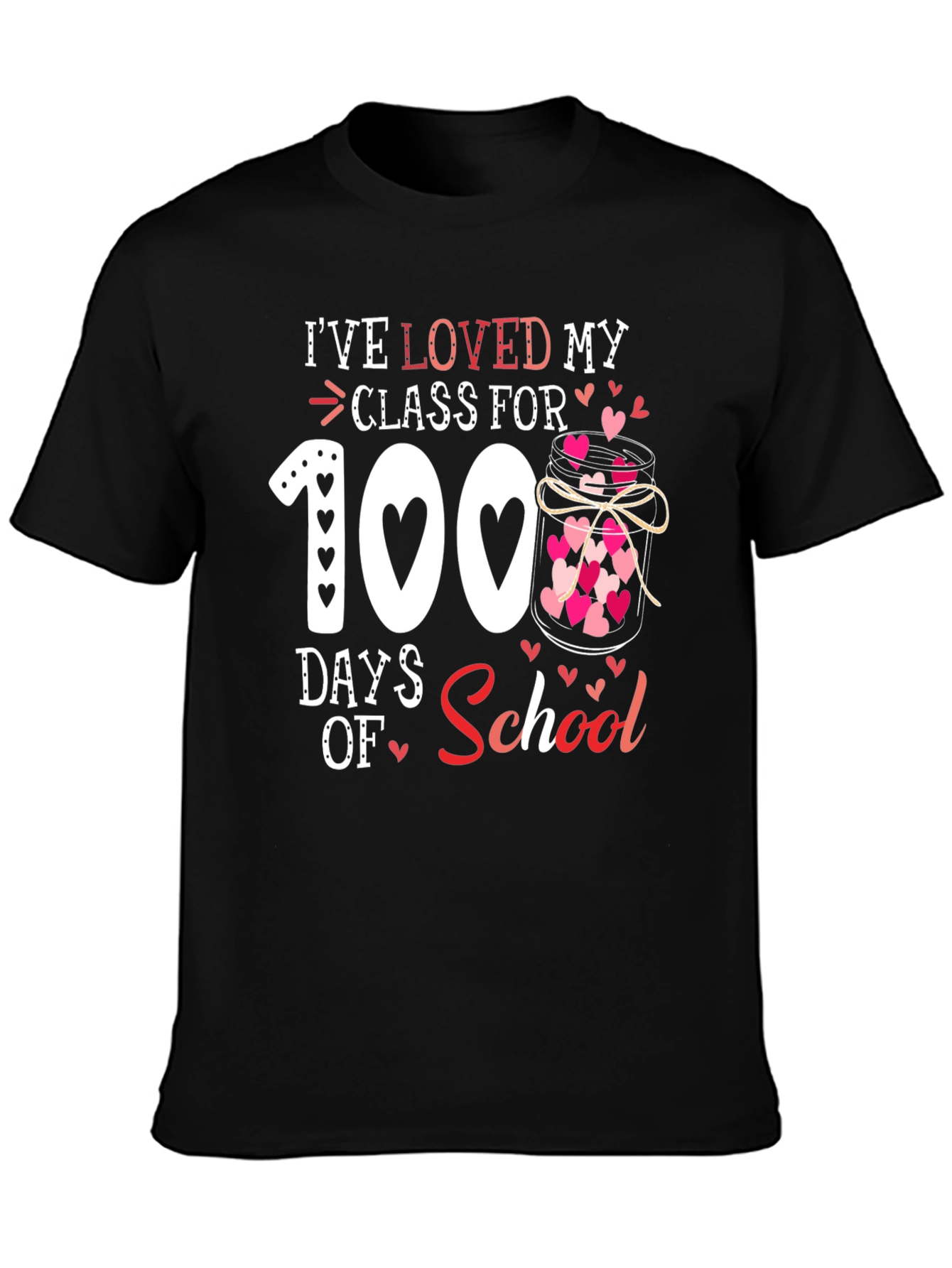 100 Days of School Teacher T-Shirt