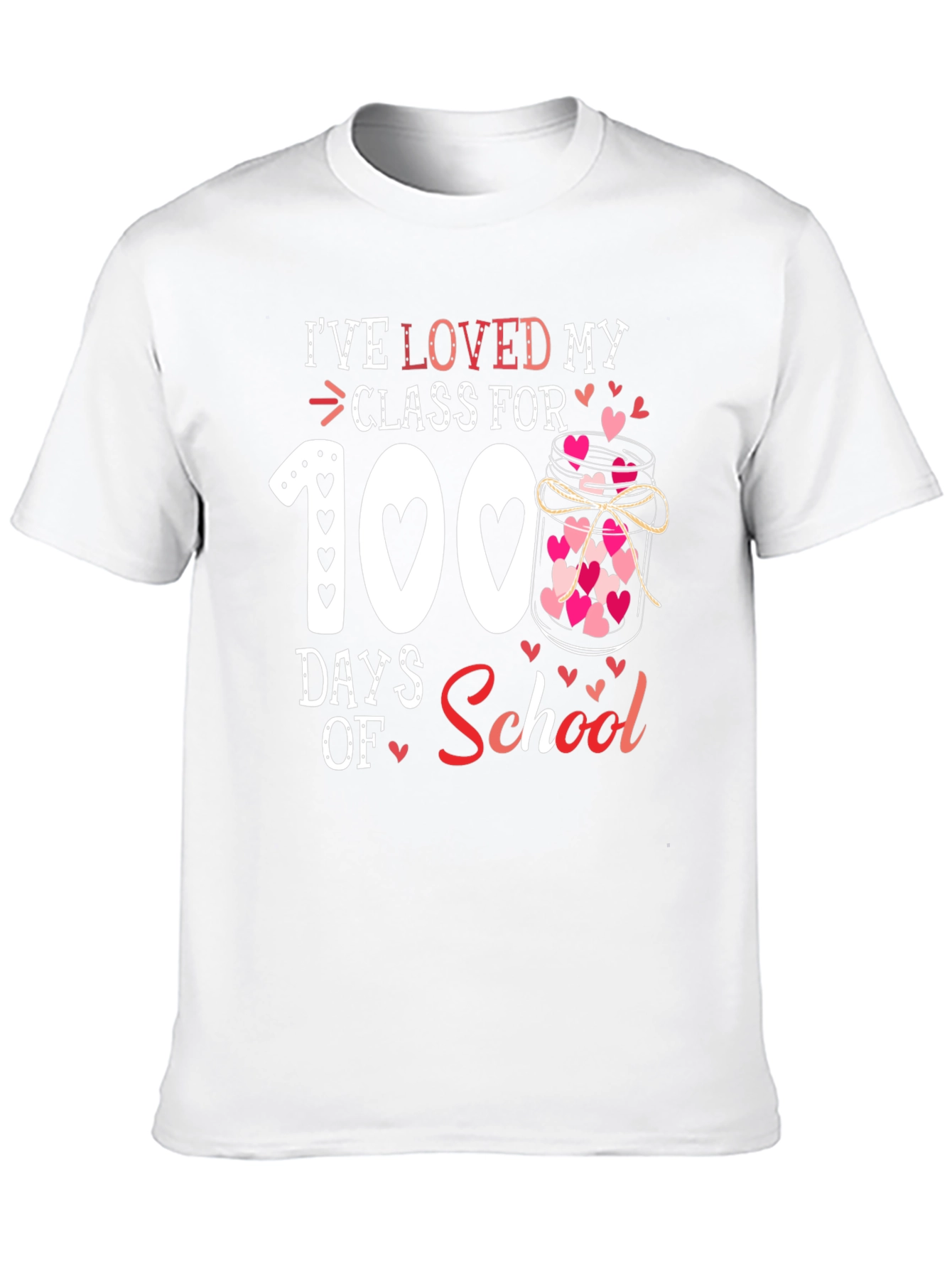 100 Days of School Teacher T-Shirt