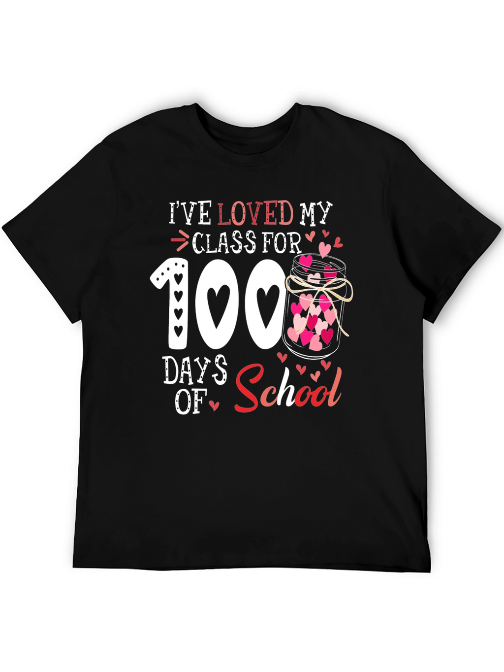 100 Days of School Teacher T-Shirt