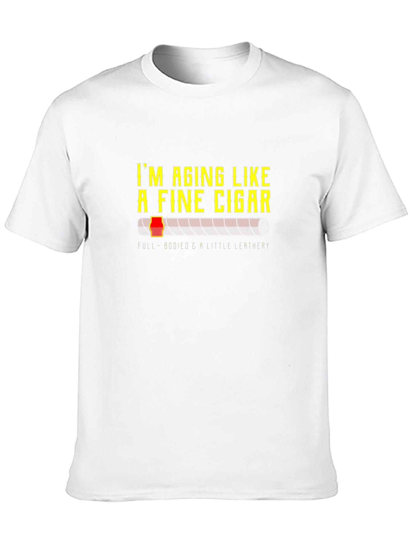 Aging Like Fine Cigar Mens Graphic Tee