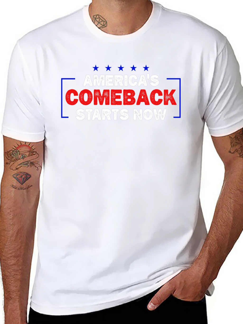 Americas Comeback Graphic T-Shirt