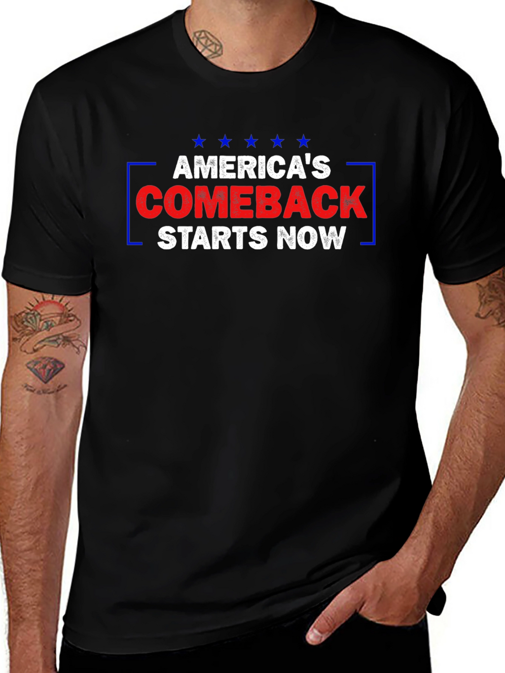Americas Comeback Graphic T-Shirt