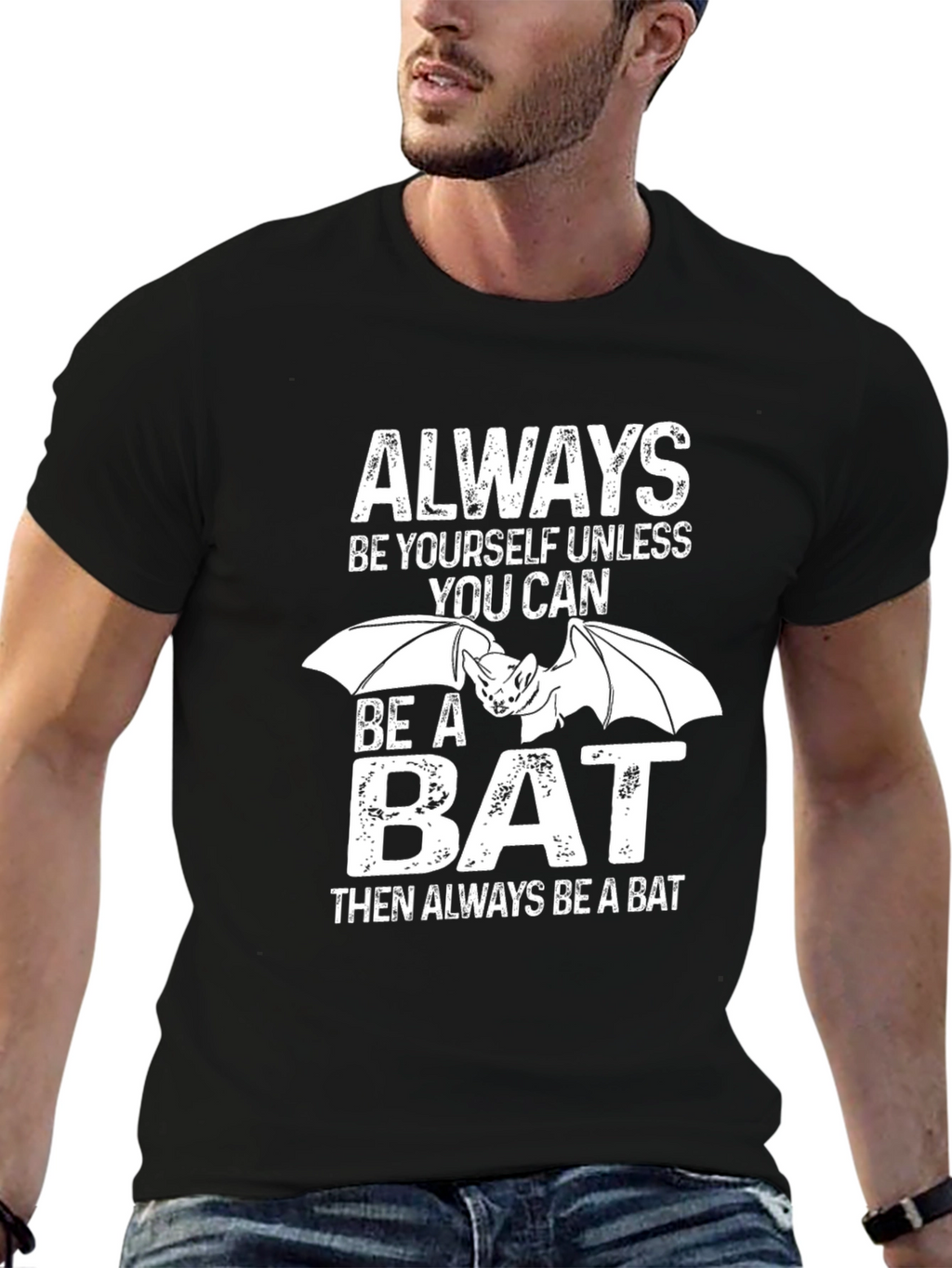 Always Be A Bat Graphic Tee