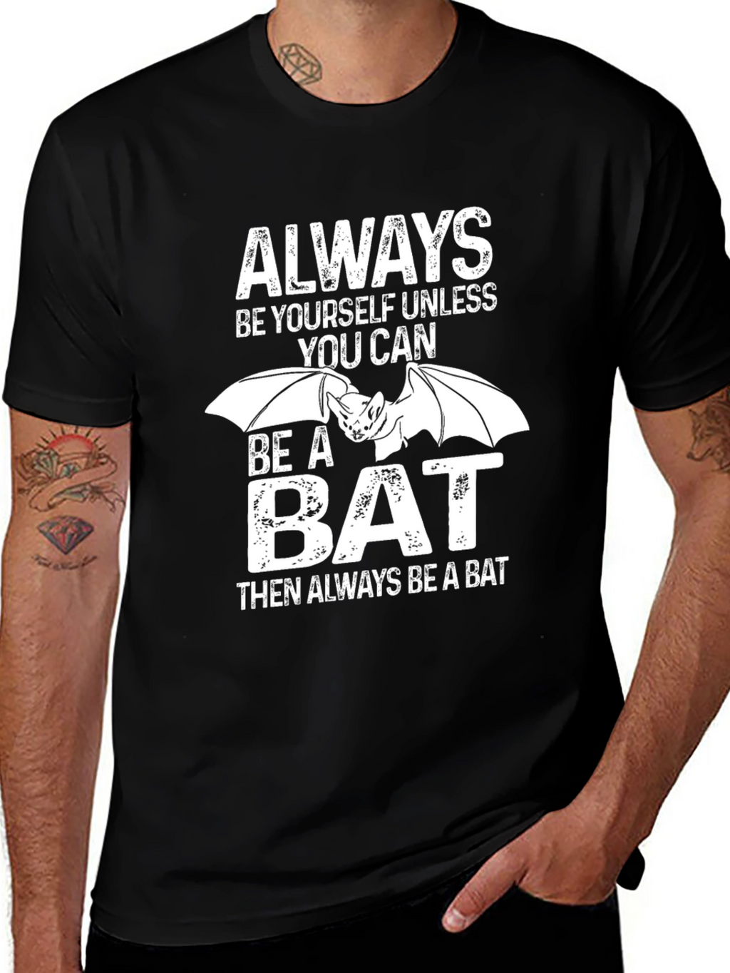 Always Be A Bat Graphic Tee