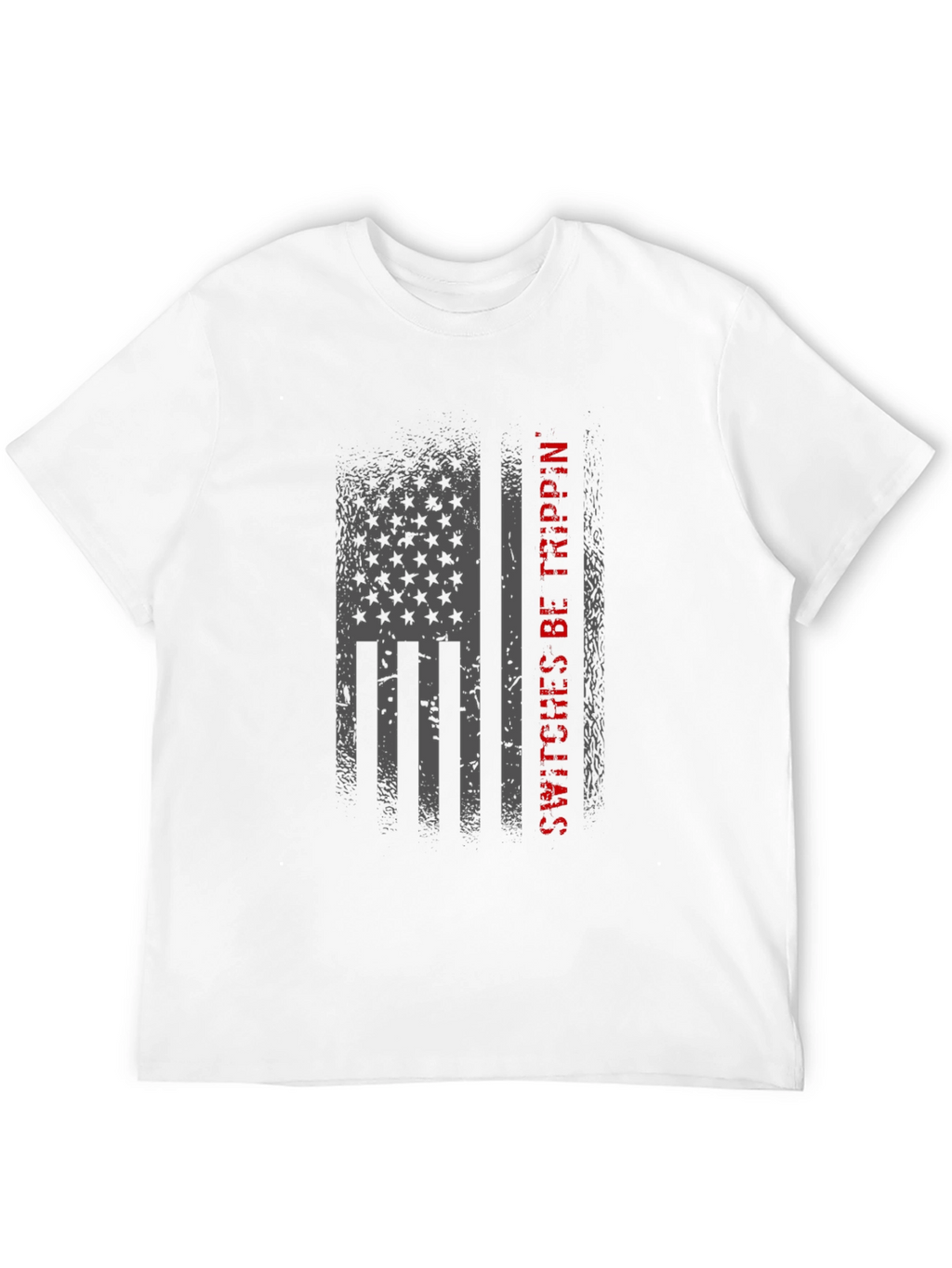 American Flag Switches Be Trippin Graphic Tee