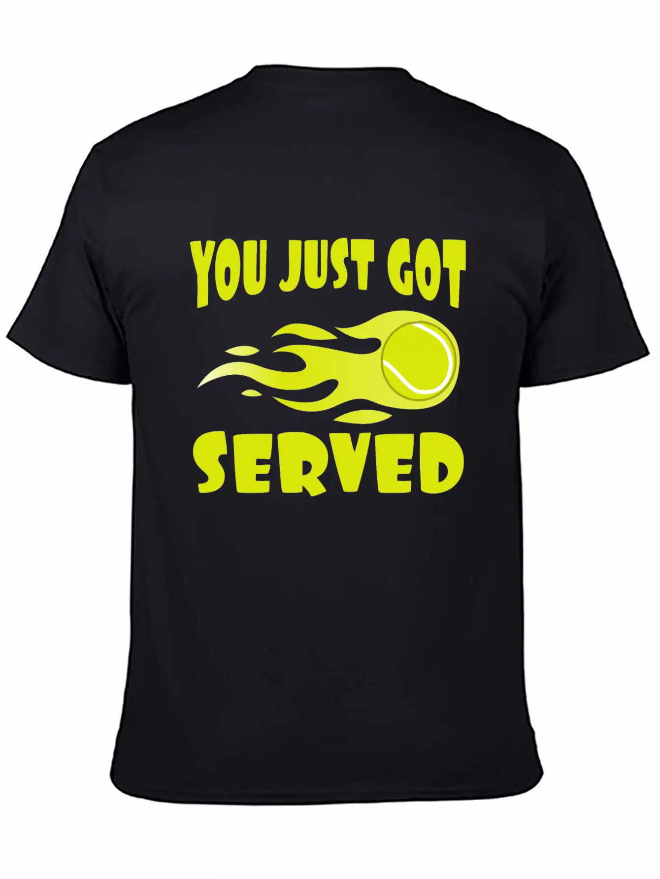 "You Just Got Served" Tshirt Design For Lawn Stylish Everyday T-Shirt – Unisex Basic Cotton Tee