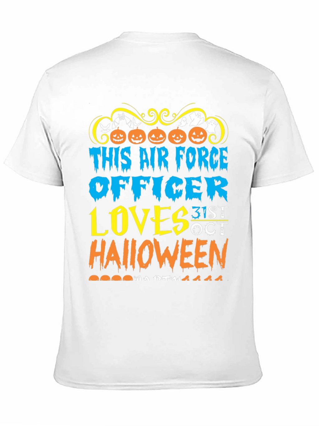 Air Force Officer Halloween T-Shirt