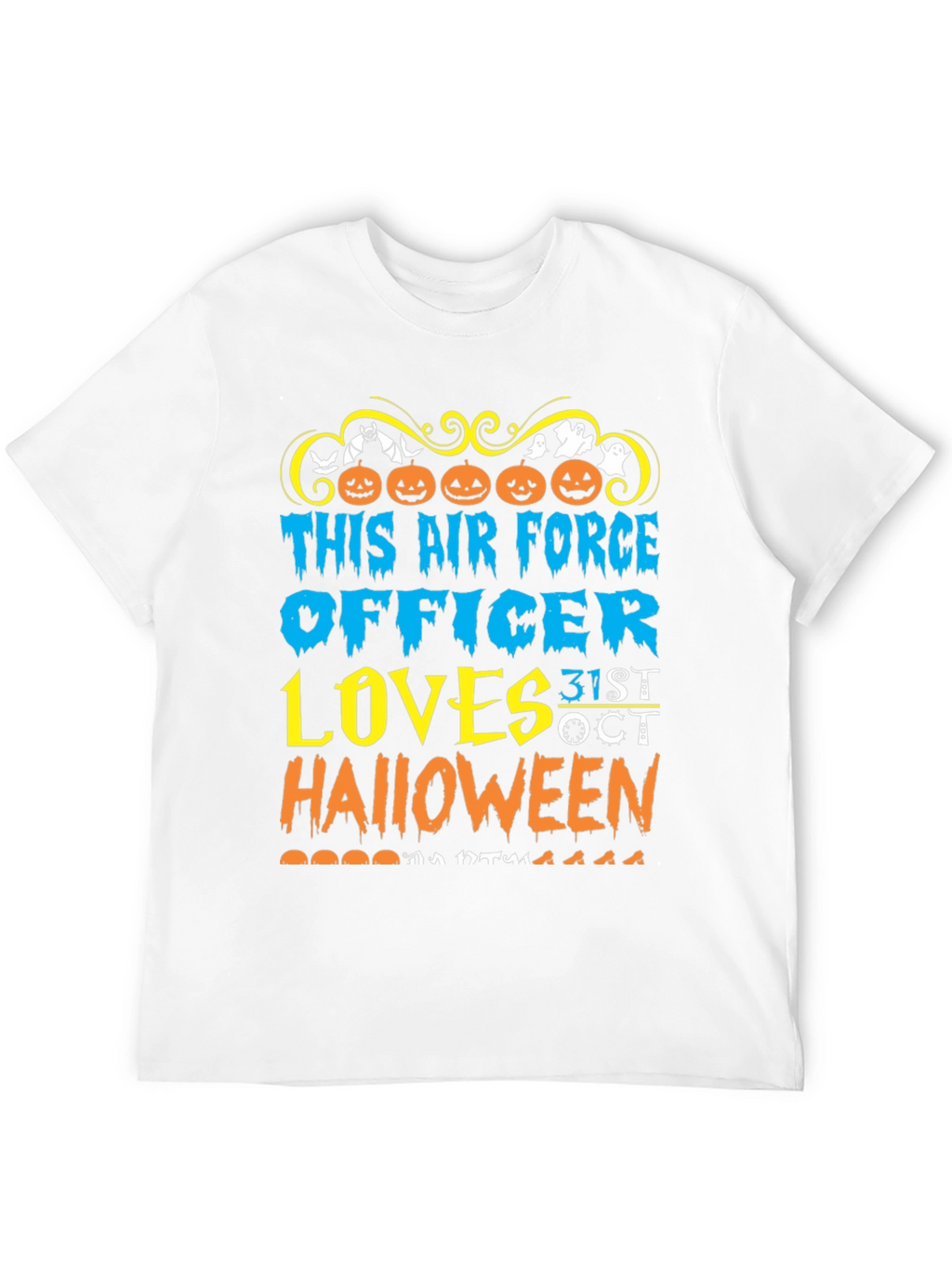 Air Force Officer Halloween T-Shirt