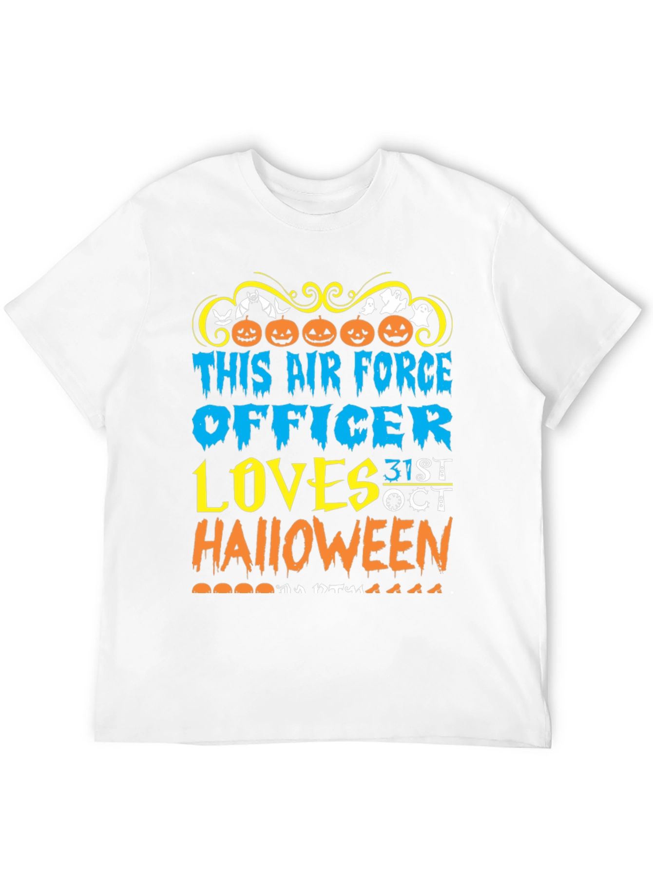 Air Force Officer Halloween T-Shirt