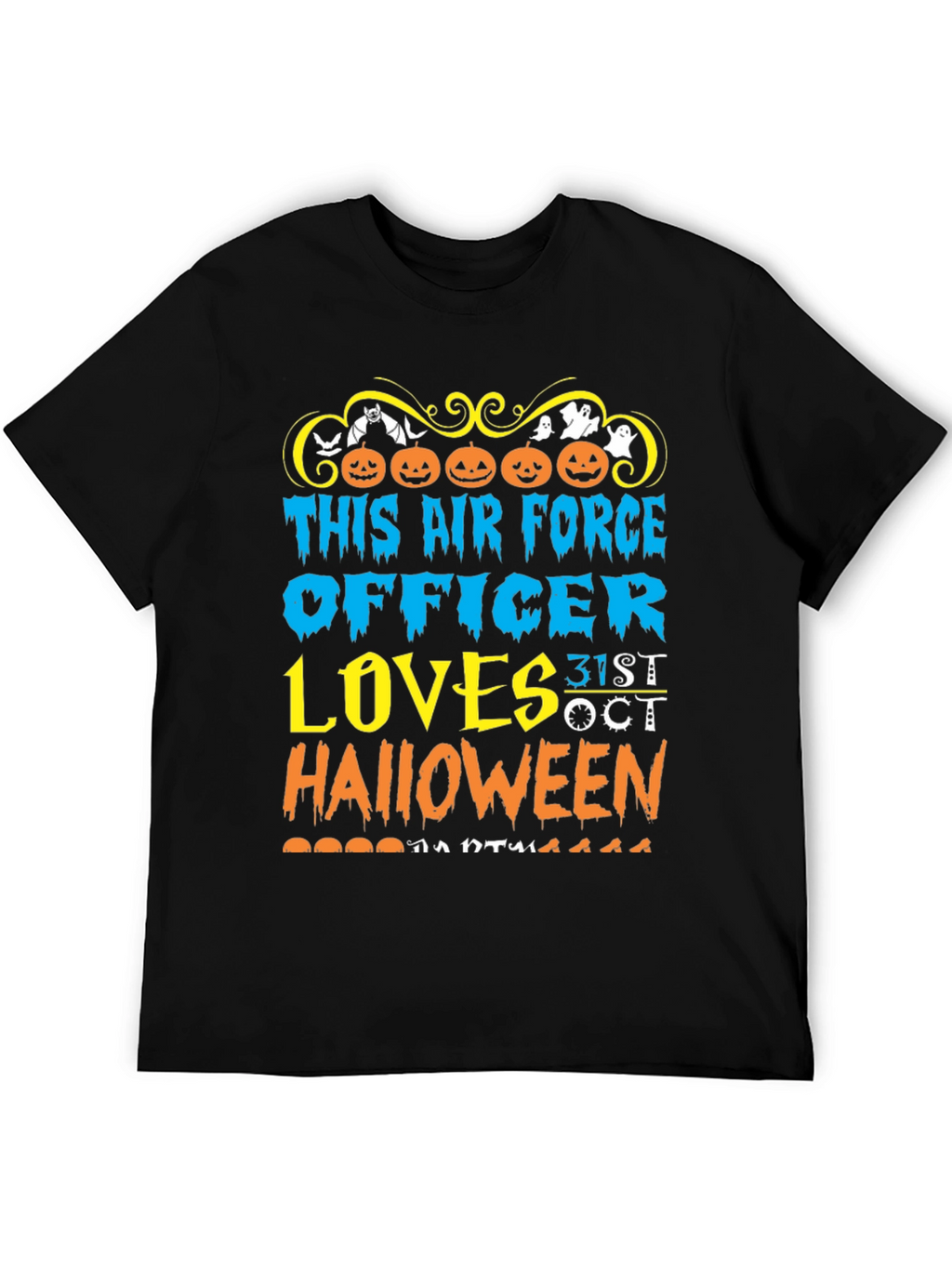 Air Force Officer Halloween T-Shirt