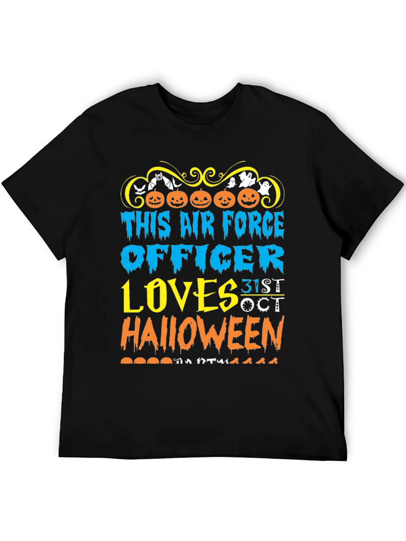 Air Force Officer Halloween T-Shirt