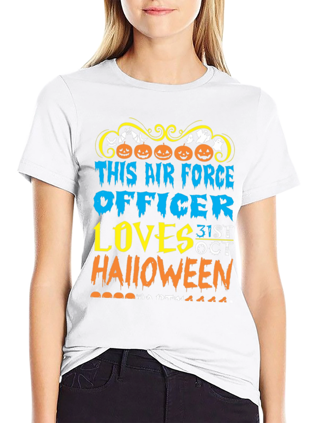 Air Force Officer Halloween T-Shirt