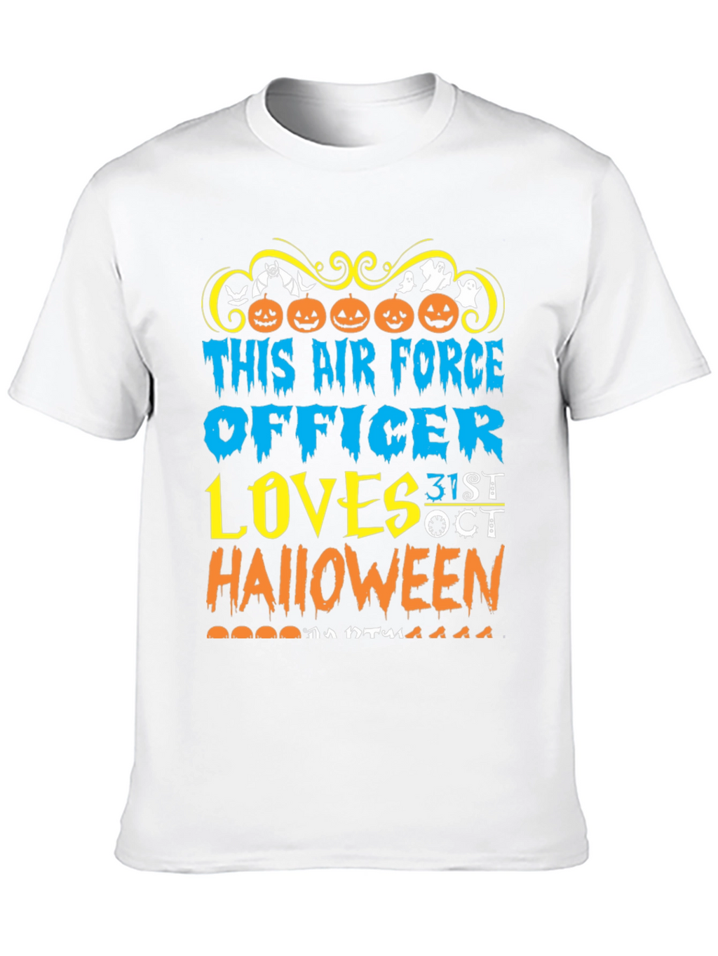 Air Force Officer Halloween T-Shirt