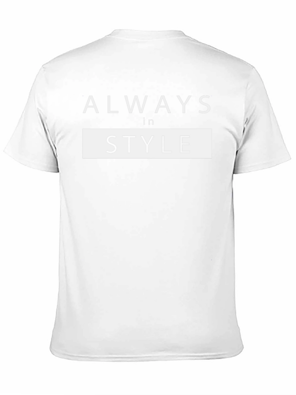 Always in Style Black Graphic Tee