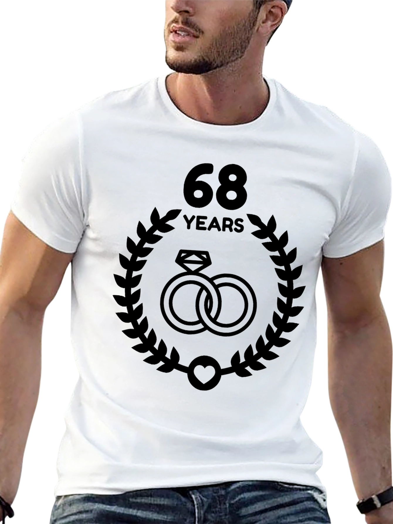 68th Anniversary T-Shirt - Ring Design