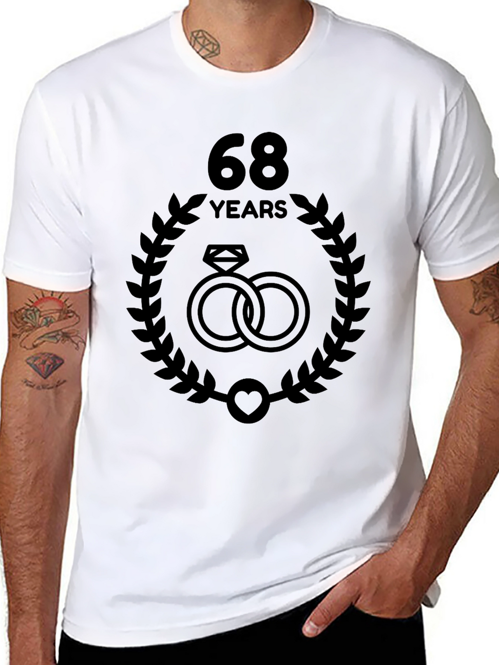 68th Anniversary T-Shirt - Ring Design