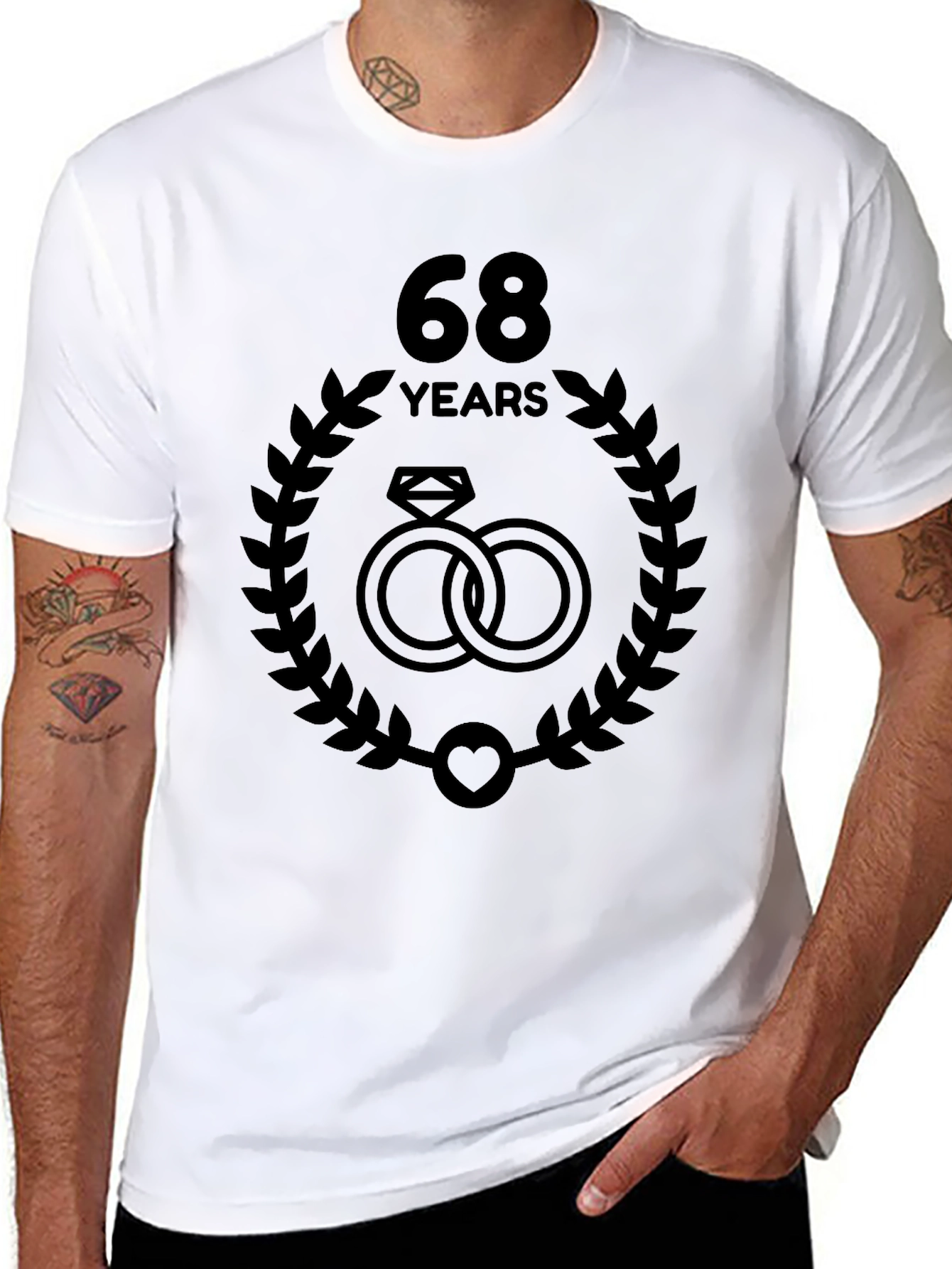 68th Anniversary T-Shirt - Ring Design